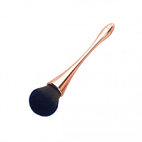 pędzel do pyłu rose gold