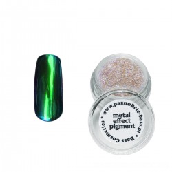 Pigment metaliczny / chrom - 06 - srebrny 2 - efekt lustra