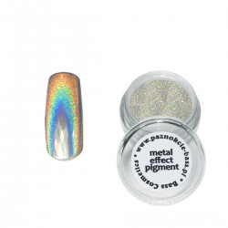 Pigment holograficzny / holo - 1 - srebrny drobnoziarnisty
