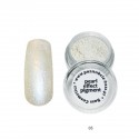 Zestaw pigmentów do efektu syrenki 5 x 7 ml : Colour pigment pearl:efekt syrenki pył srebrny