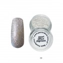 Zestaw pigmentów do efektu syrenki 5 x 7 ml : Colour pigment pearl:efekt syrenki mgiełka srebrna