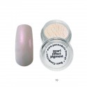 Zestaw pigmentów do efektu syrenki 5 x 7 ml : Colour pigment pearl:efekt syrenki pył srebrno-różowy