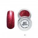 Zestaw pigmentów perłowych 5 x 7 ml : Kolor pigment perła:pył czerwony burgund