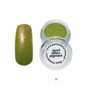 Zestaw pigmentów perłowych 5 x 7 ml : Kolor pigment perła:pył ciemnozielony