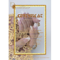 Certyfikat szkoleniowy - konstrukcja